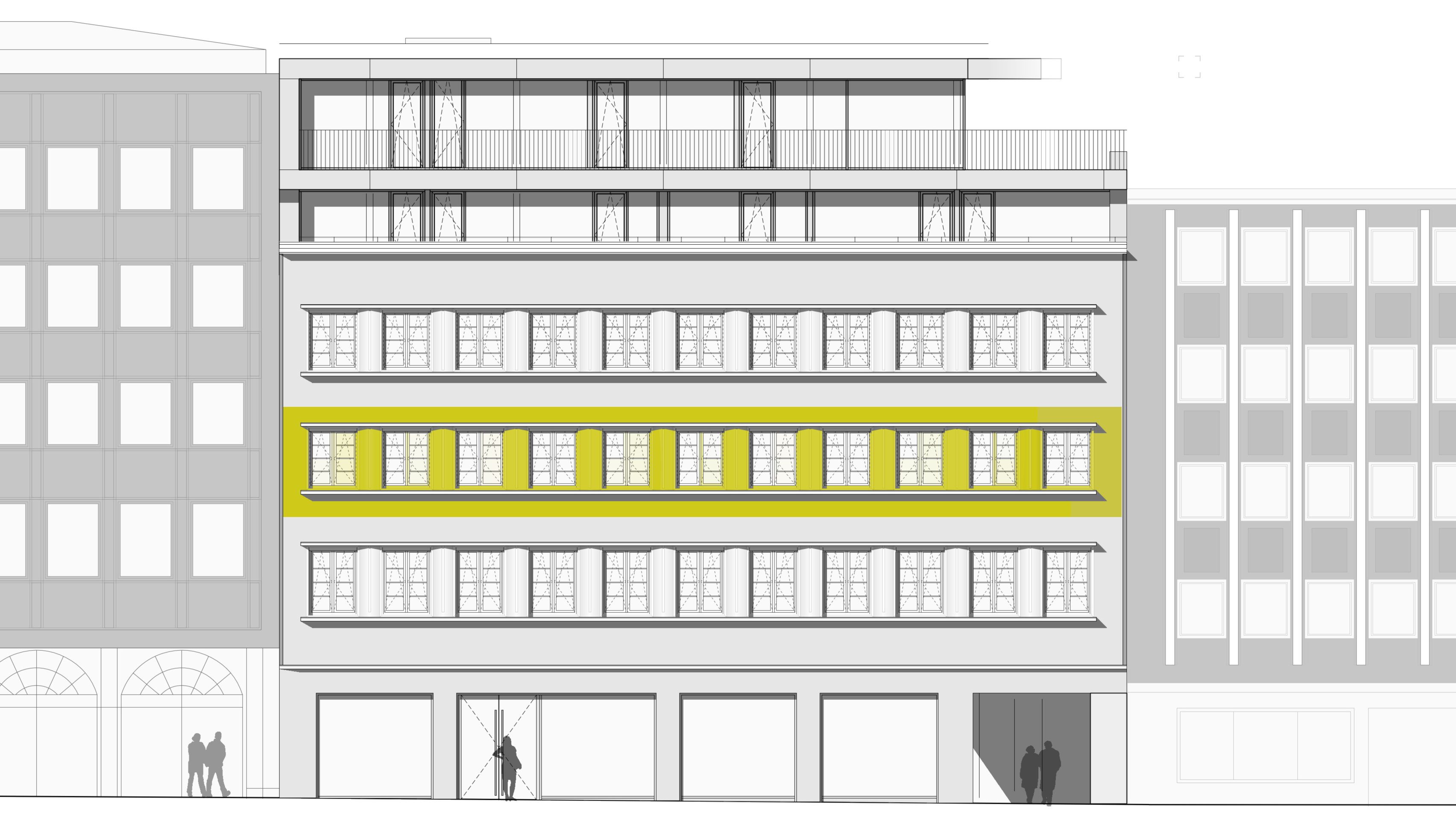 Straßenansicht-Wilhelmstraße-5-7 Zahnarzt Bielefeld